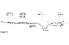 Výfukový systém BOSAL SYS09727