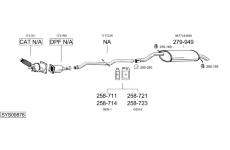 Výfukový systém BOSAL SYS09878