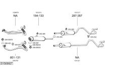 Výfukový systém BOSAL SYS09927