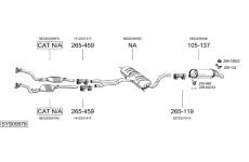 Výfukový systém BOSAL SYS09978
