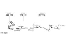 Výfukový systém BOSAL SYS10207