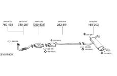 Výfukový systém BOSAL SYS10305