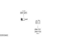 Výfukový systém BOSAL SYS10443