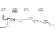 Výfukový systém BOSAL SYS10603