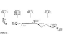 Výfukový systém BOSAL SYS10606