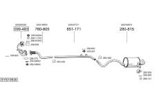 Výfukový systém BOSAL SYS10630