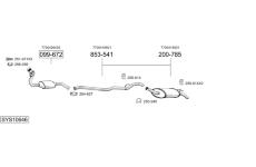 Výfukový systém BOSAL SYS10646