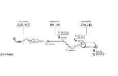 Výfukový systém BOSAL SYS10690