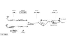 Výfukový systém BOSAL SYS10920