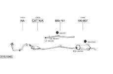 Výfukový systém BOSAL SYS10963