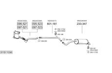 Výfukový systém BOSAL SYS11058