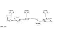 Výfukový systém BOSAL SYS11085