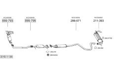 Výfukový systém BOSAL SYS11139