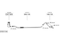 Výfukový systém BOSAL SYS11144