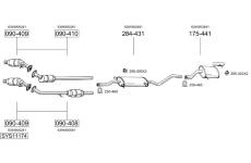 Výfukový systém BOSAL SYS11174