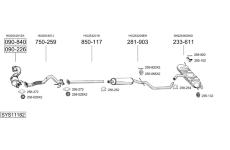 Výfukový systém BOSAL SYS11182