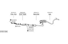 Výfukový systém BOSAL SYS11204