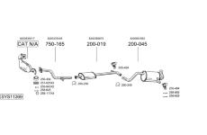 Výfukový systém BOSAL SYS11269