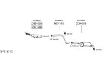 Výfukový systém BOSAL SYS11310