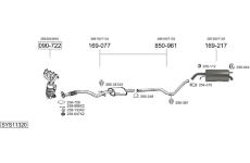 Výfukový systém BOSAL SYS11320