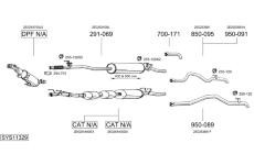 Výfukový systém BOSAL SYS11329