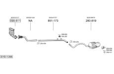 Výfukový systém BOSAL SYS11358