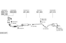 Výfukový systém BOSAL SYS11377