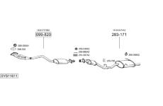 Výfukový systém BOSAL SYS11611