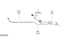 Výfukový systém BOSAL SYS11630