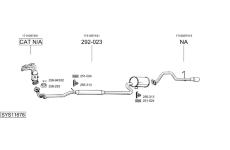 Výfukový systém BOSAL SYS11678