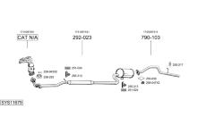 Výfukový systém BOSAL SYS11679