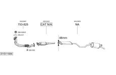 Výfukový systém BOSAL SYS11684