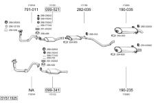 Výfukový systém BOSAL SYS11925