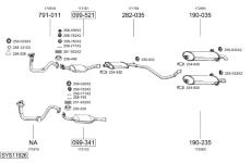 Výfukový systém BOSAL SYS11926