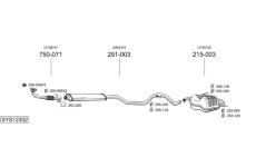 Výfukový systém BOSAL SYS12302
