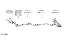 Výfukový systém BOSAL SYS12364