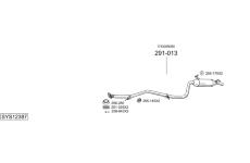 Výfukový systém BOSAL SYS12387