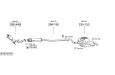 Výfukový systém BOSAL SYS12470