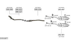 Výfukový systém BOSAL SYS12677