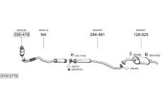 Výfukový systém BOSAL SYS12779