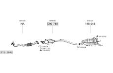 Výfukový systém BOSAL SYS12889