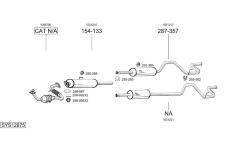 Výfukový systém BOSAL SYS12975