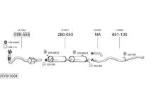 Výfukový systém BOSAL SYS13024