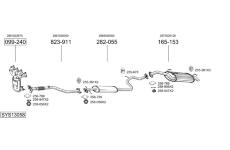 Výfukový systém BOSAL SYS13058