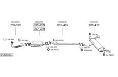 Výfukový systém BOSAL SYS13084