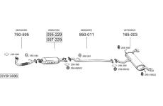 Výfukový systém BOSAL SYS13086