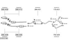 Výfukový systém BOSAL SYS13190