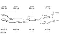 Výfukový systém BOSAL SYS13191