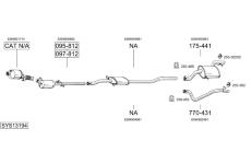 Výfukový systém BOSAL SYS13194