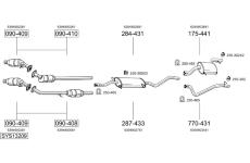 Výfukový systém BOSAL SYS13209